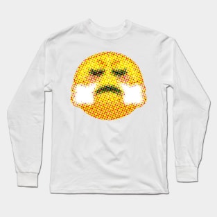 Emoji: In a huff (Triumph / Frustration) Long Sleeve T-Shirt